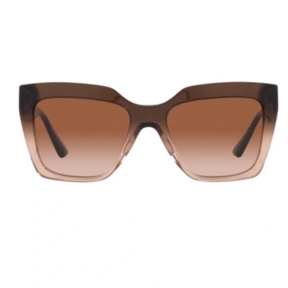 Versace Gold and Brown Designer Sunglasses - Picture 2 of 11